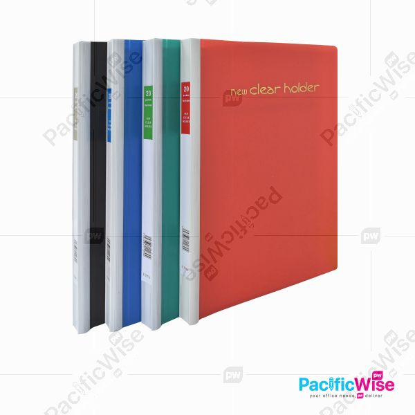 Clear Holder 32 Ring Files PP (Refillable)