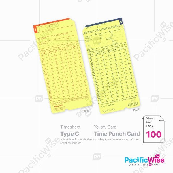 Time Punch Card