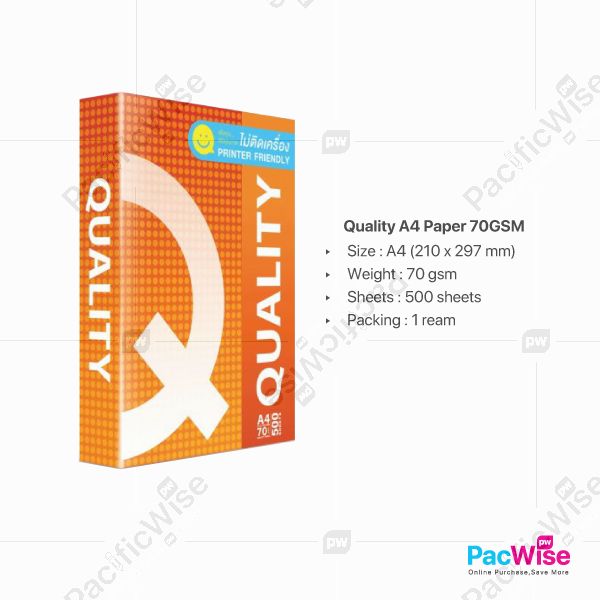 A4 Paper Quality A4 Kertas 70gsm A4 Kertas 80gsm Copier Paper 500 s Ream