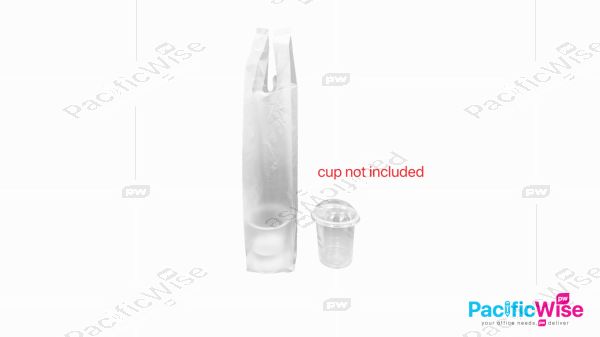 Cup Bag/Beg Cawan/T-Shirt Handle Bag/Milk Tea Beg/HM Singlet Hanging Bag/Drinking/Plastic Bag/Packing Product/3 Cup/7