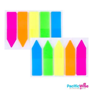 Sticky Note 14030/DingDing/Nota Melekit/Removable/Flag Sticky Notes/Arrow/5 Neon Colour/cfsn-ss