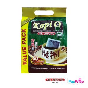 Kopi O Sachet/AIK CHEONG/Black Coffee /500g (10g x 50sachets)