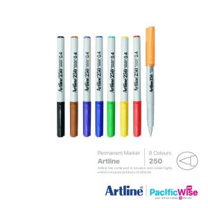 Artline/Permanent Marker Pen/Pen Marker Kekal/Writing Pen/250/0.4mm