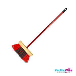 Broom/41AGS/Penyapu Dengan Pemegang Kayu/Broom with Wooden Handle/Hard Broom 