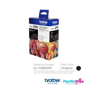 Brother Ink Cartridge LC-73BK2PK (Original)