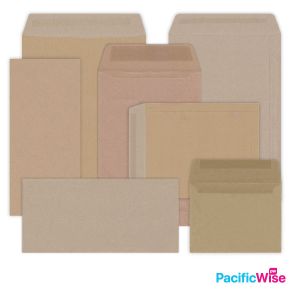 Brown Envelope/Manila Sampul Surat Coklat/Tiada-tetingkap/Non-Window Envelope/Manila Envelope (Various Size)