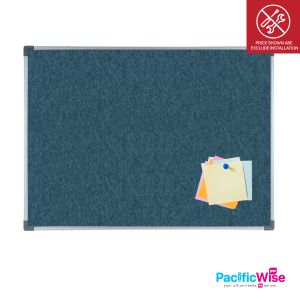 Carpet Notice Board with Aluminium Frame