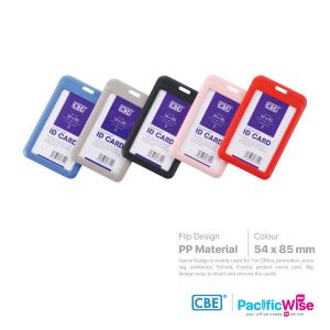 CBE/Card Holder Flip Design with Frosted Surface/Pemegang Kad Rekaan Balik Dengan Permukaan Frosted/Name Bedge/3314
