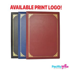 Certificate Holder PVC With Sponge & Hot Stamping/PVC Pemegang Perakuan Span & Setem Panas/CH8C-HS