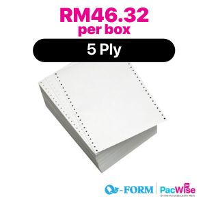 5 Ply Computer Form/QForm/Kertas Komputer/9.5" x 11"