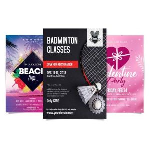 Customized Digital Printing Flyer (A5)