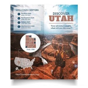 Customized Digital Printing Brochure (Half Fold)