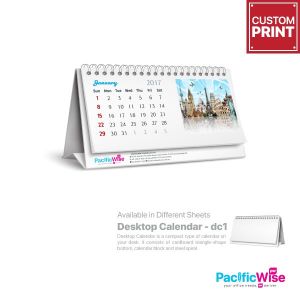 Customized Printing Mini Desktop Calendar (DC1 Soft Stand)