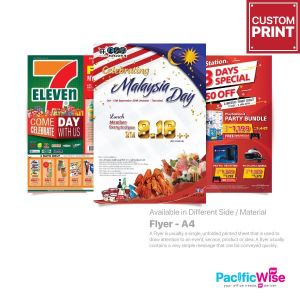 Customized Printing Flyer (A4)