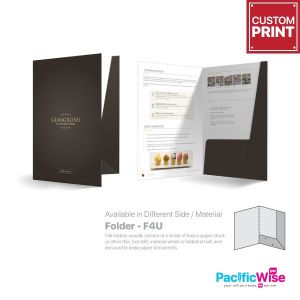 Customized Printing Folder (F4U)