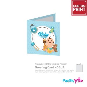 Customized Printing Greeting Card (C03UA)