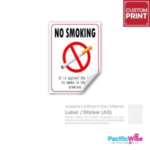 Customized Printing Sticker/Label (A5)