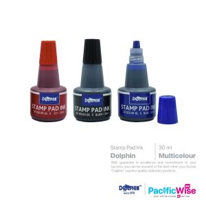 Dolphin Stamp Pad Refill Ink 30ml
