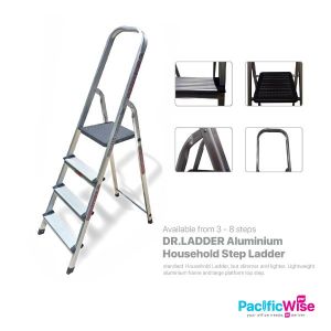 Dr.Ladder Aluminium Household Step Ladder