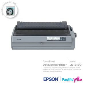 Epson Dot Matrix Printer LQ-2190+USB Cable (1.5M)