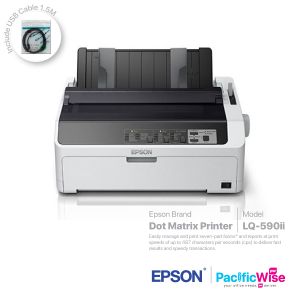 Epson Dot Matrix Printer LQ-590ii+USB Cable (1.5M)