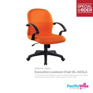 Executive Lowback Chair/Kerusi Eksekutif Rendah DL-403LA