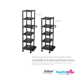 Felton Single Shoe Rack with Umbrella  Holder