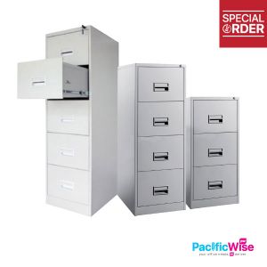 Office Drawer/Drawer Filing Cabinet With Recess Handle S106/Kabinet Fail Laci Dengan Pemegang Reses/3 Drawer/4 Drawer/5 Drawer