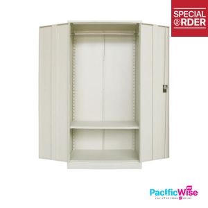 Office Cabinet/Full Height Wardrobe With Steel S200/Almari Pakaian Tinggi Penuh Dengan Keluli/Wardrobe/File Cabinet/Cupboard