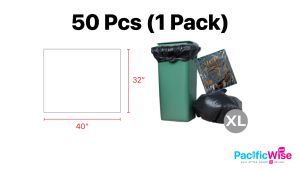 Garbage Bag/Beg Sampah/Packing Product/Extra Large/32" x 40" (50 Pcs x 1 Pack)