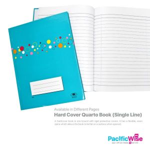 Quarto Hard Cover Book (Single Line)