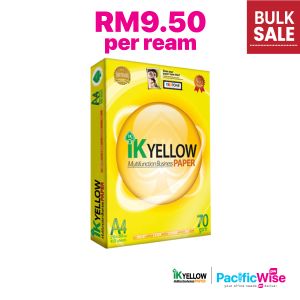 A4 Paper/IK Yellow/Indah Kiat/A4 Kertas 70gsm/Copier Paper (450'S/Ream)