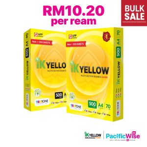 A4 Paper/IK Yellow/Indah Kiat/A4 Kertas 80gsm/A4 Kertas 70gsm/Copier Paper (500'S/Ream)