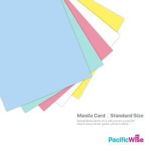 Manila Card Standard Size/Saiz Standard Kad Manila/Card Stock Paper (1 Pc)