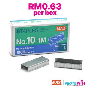 Stapler Bullet No.10-1M/Max/Peluru Pengokot/Staples