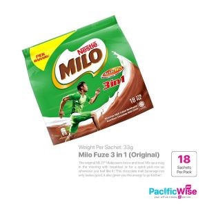 Milo Fuze 3 in 1 Original (33g x 18sachet)