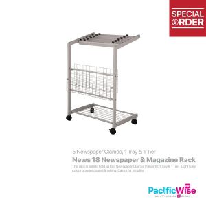 News 18 Newspaper & Magazine Rack