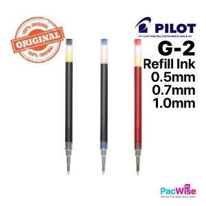 Pilot/Gel Ink Refill/Isi Ulang Tinta Gel/Writing Pen/G-2/0.5mm/0.7mm/1.0mm
