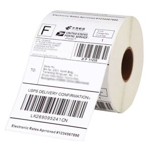 Thermal Sticker A6/Pelekat Terma/Paper Label/Top Coat Thermal/Consignment Note Barcode/100mm x 150mm