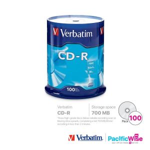 Verbatim/Verbatim CD-R/CD-R/700MB/CD Kosong/Computer Accessories (100'S/Spindle)