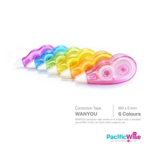 Correction Tape/Pita Pembetulan/Writing Pen/Value Pack (6'S)