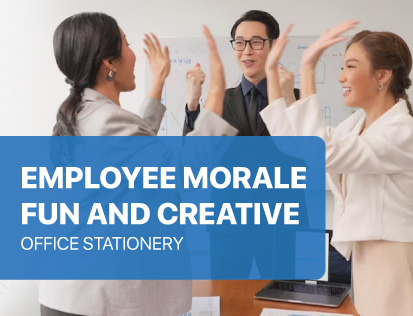 Boosting Employee Morale with Fun and Creative Office Stationery