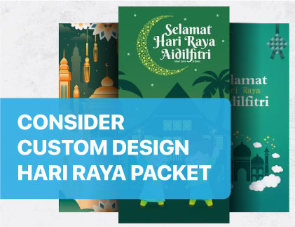 What To Consider When Custom Design Hari Raya Sampul Surat?