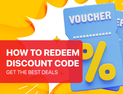 How To Redeem Discount Code ?